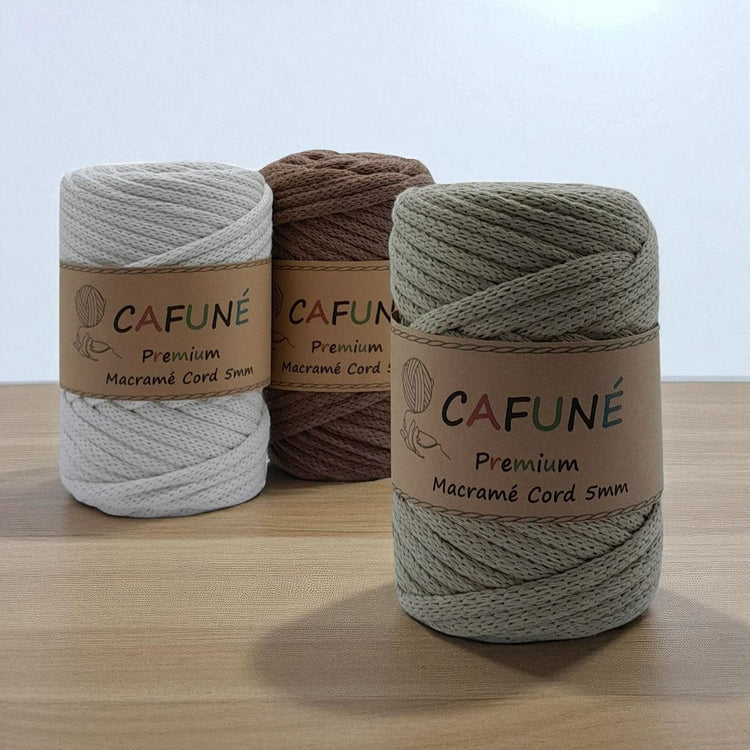 Macrame Premium Koord 5mm - Hobbygaren