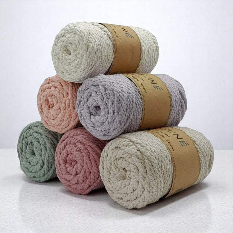 Macrame Premium Touw 5mm - Hobbygaren