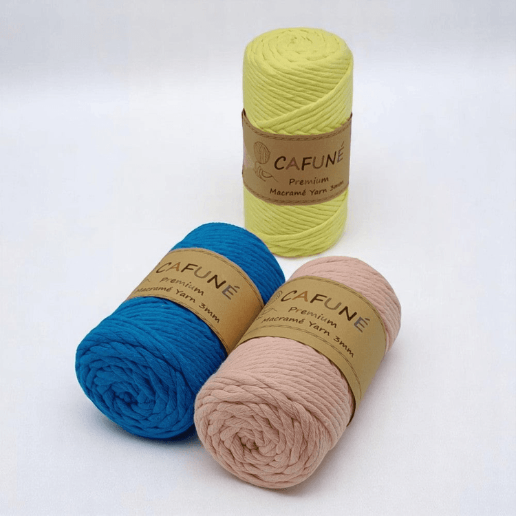 Macrame Premium Garen 3mm - Hobbygaren