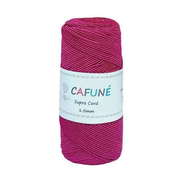 Cafuné Supra Macrame Koord 1.5mm Magenta - Hobbygaren