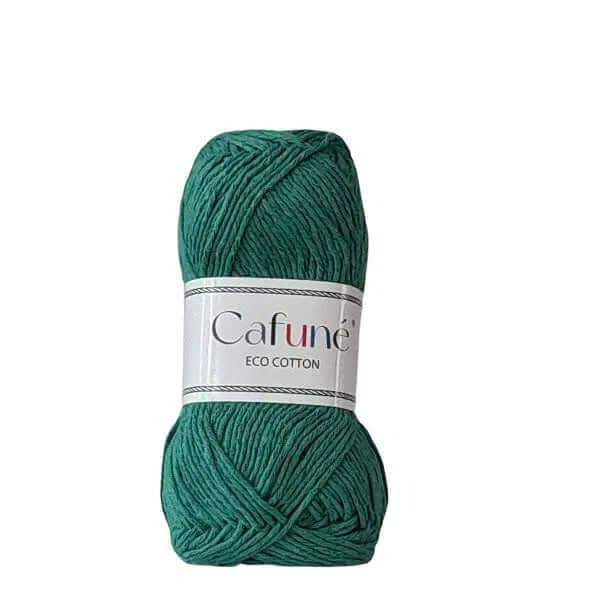 Cafuné Eco Katoen Garen - Groen - Hobbygaren