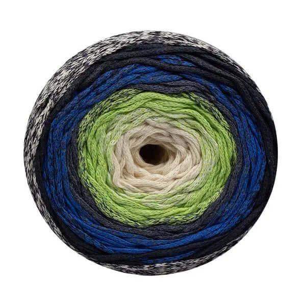 Cafuné Cake Garen-Blauw - Groen - Hobbygaren