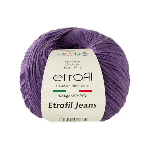 Etrofil Jeans haak garen-Donker Paars 37 - Hobbygaren
