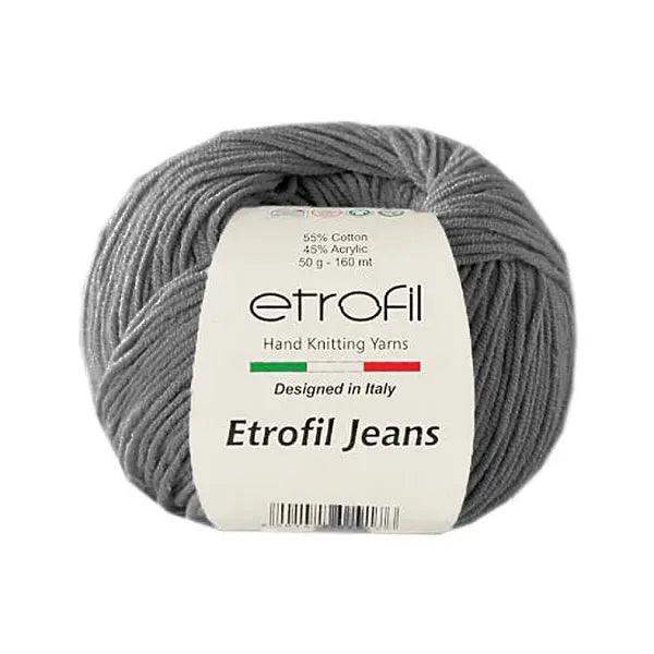 Etrofil Jeans haak garen-Antraciet 66 - Hobbygaren