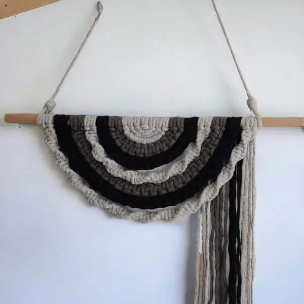 Halve Mandala Macrame Pakket Damson - Hobbygaren