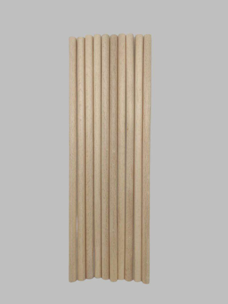 Houten Macrame Stok 5 stuks - Hobbygaren