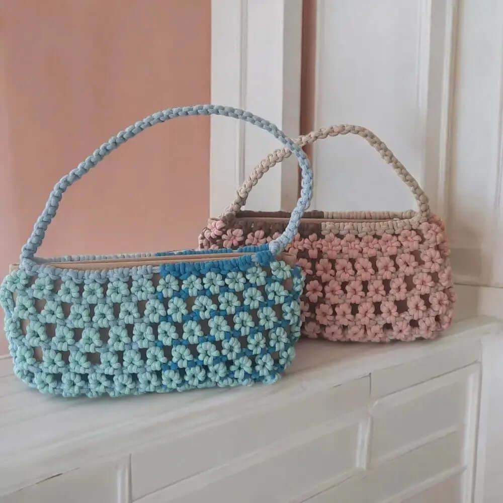 Macrame Pakket Handtas Chique - Hobbygaren