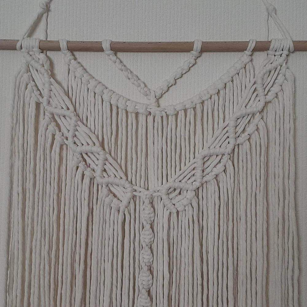Macrame Pakket Wandkleed Boho - Ecru - Hobbygaren