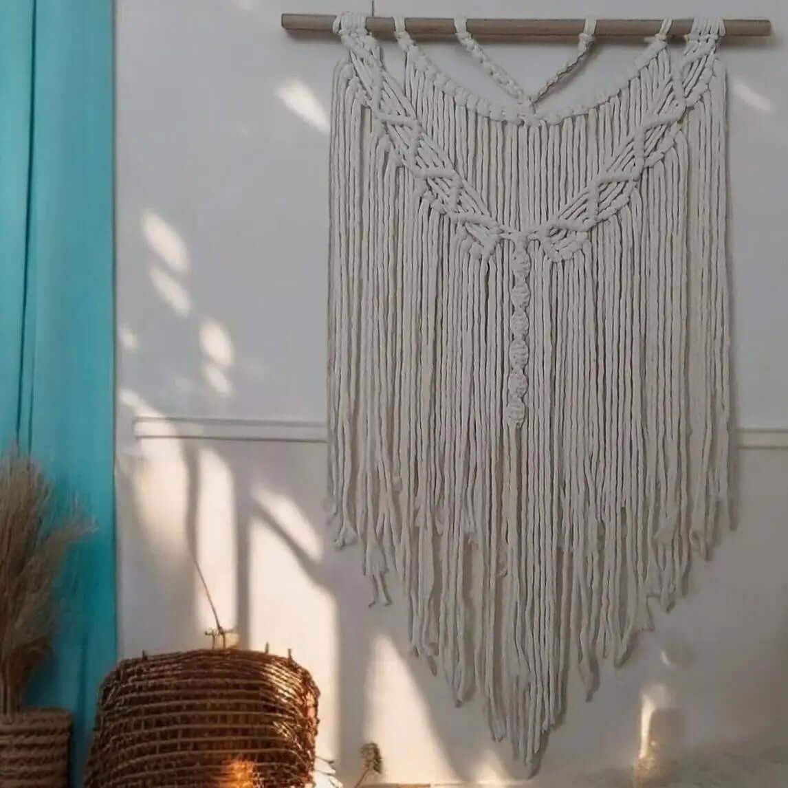 Macrame Pakket Wandkleed Boho - Oker - Hobbygaren