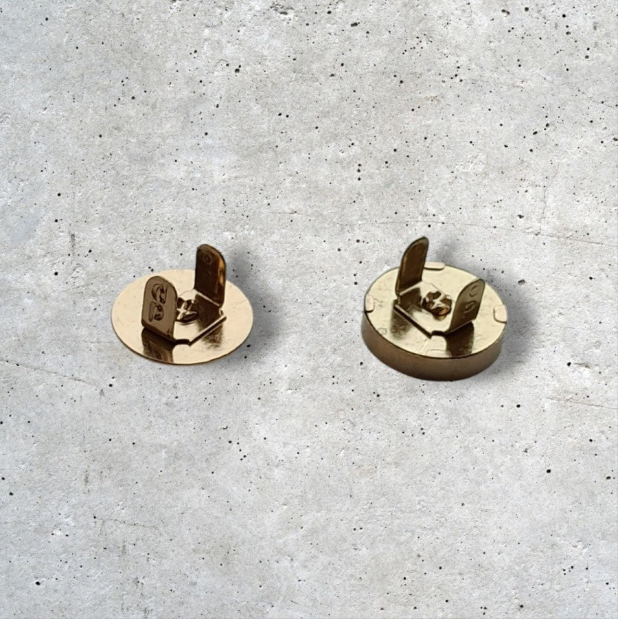 Magneetsluiting 18 mm met bevestigingspootjes