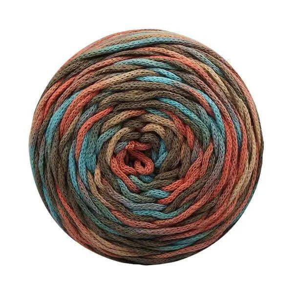 Ombre Draad-2mm Roze - Mint - Zalm - Koffie - Hobbygaren