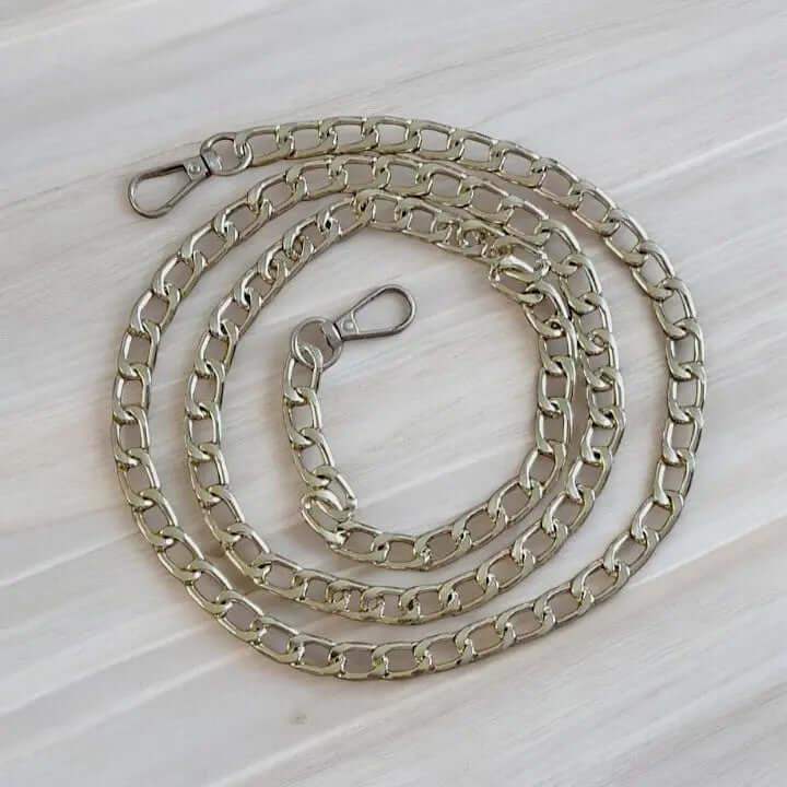 Tas ketting met Gourmet Schakel - Verguld - 116cm - Hobbygaren