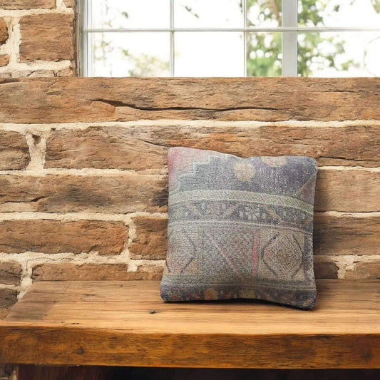 Vintage Kelim Kussenhoes -40x40 cm -28 - Hobbygaren