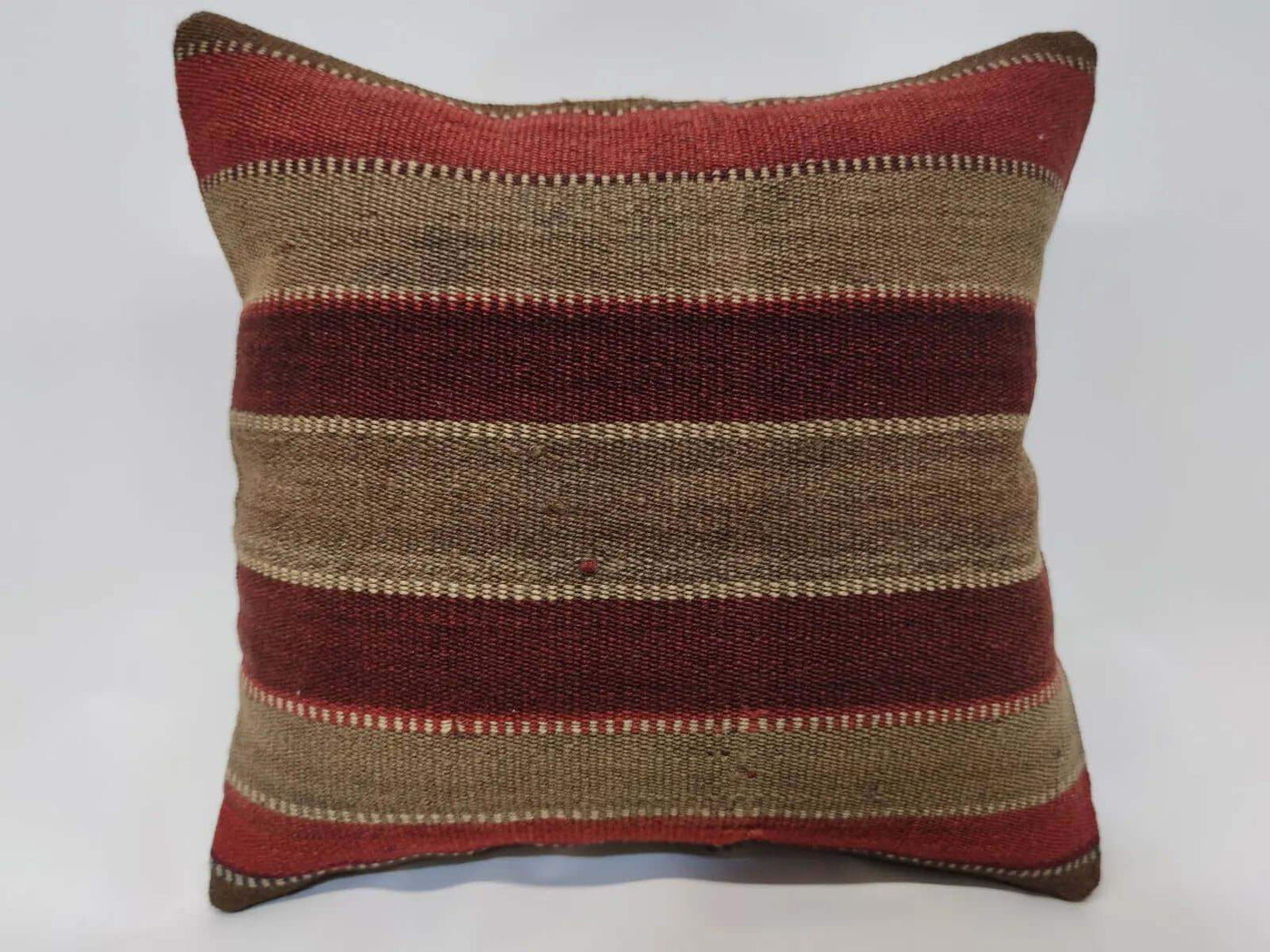 Vintage Kelim Kussenhoes -40x40 cm -32 - Hobbygaren