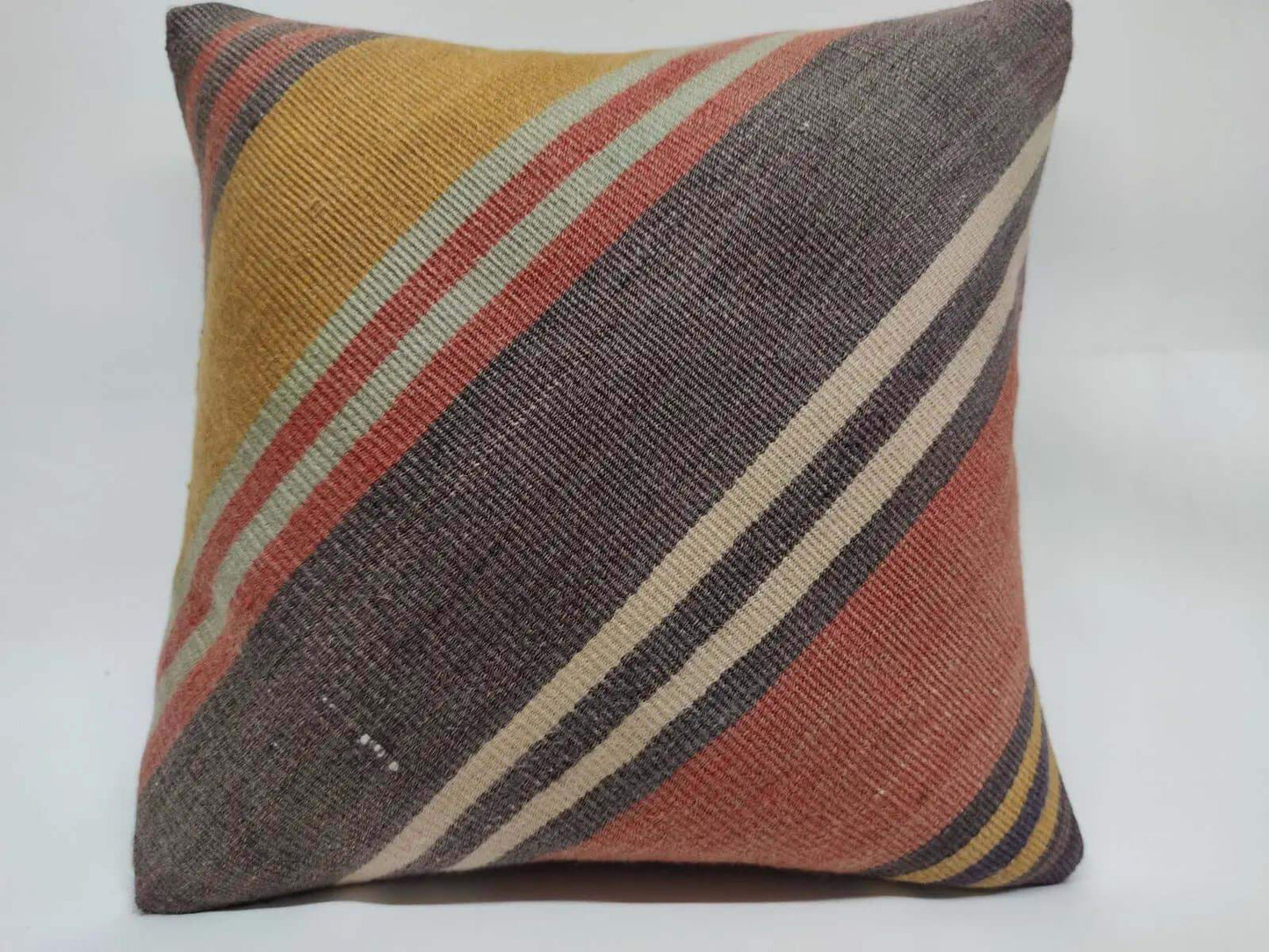 Vintage Kelim Kussenhoes -40x40 cm -38 - Hobbygaren