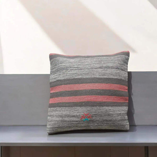 Vintage Kelim Kussenhoes -40x40 cm -42 - Hobbygaren