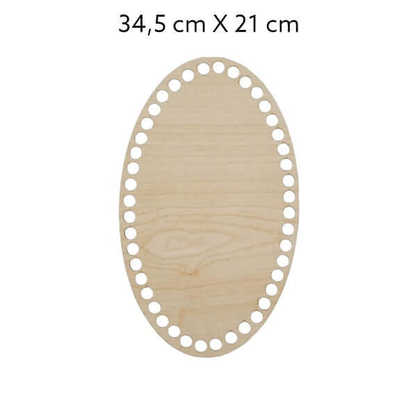 Maak een mand, dienblad of servettenhouder met deze houten bodem.