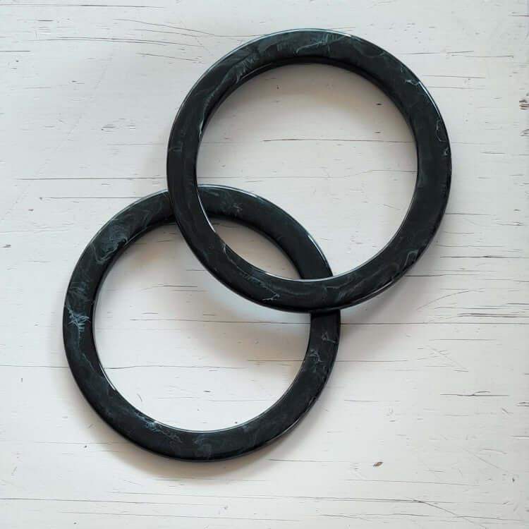 Acryl Tashengsels- Zwart - Hobbygaren