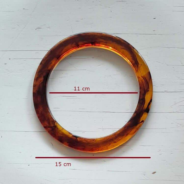 Acryl Tashengsel- Amber - Hobbygaren