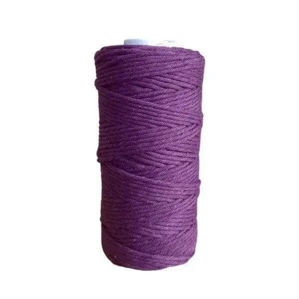 Lux Macrame Garen 3mm Paars - Hobbygaren