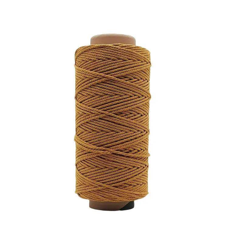 Macrame Touw XXL 4mm Oker - Hobbygaren