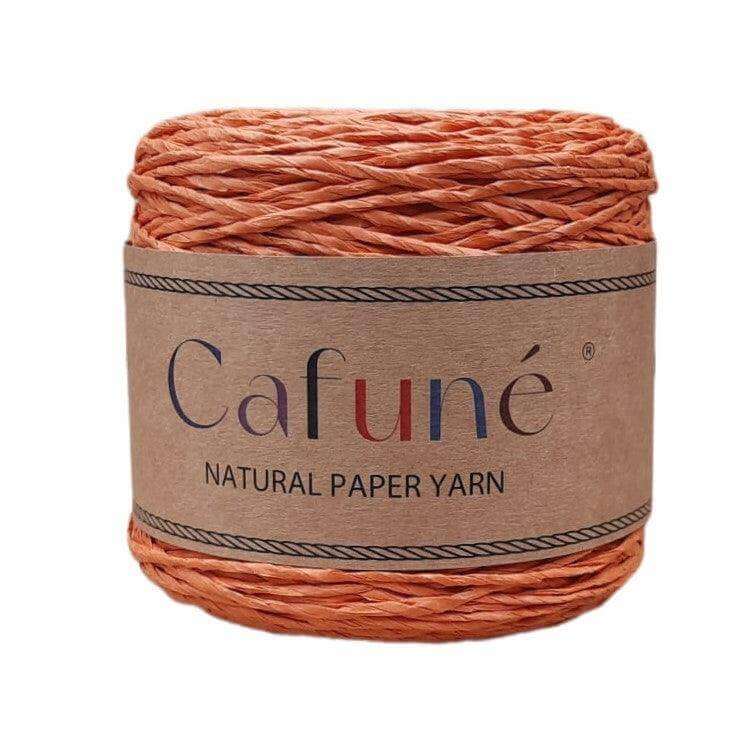 cafuné paperkoord 2mm oranje