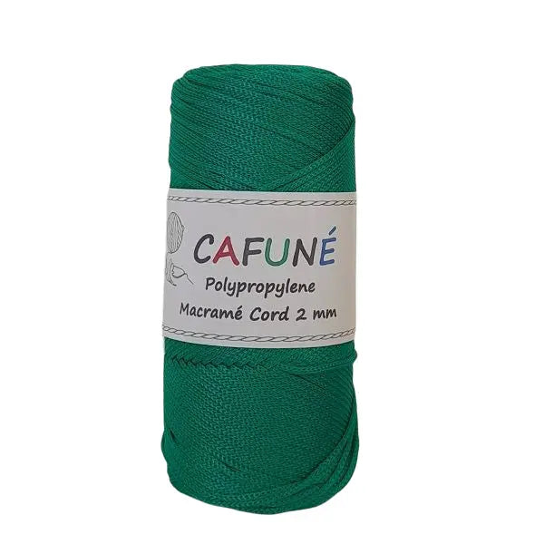Cafune Polypropyleen koord 2mm is een gevlochten koord in schitterende kleuren zoals deze benneton