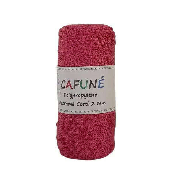 Cafuné Polypropyleen Macrame Koord 2mm - Fuchsia - Hobbygaren