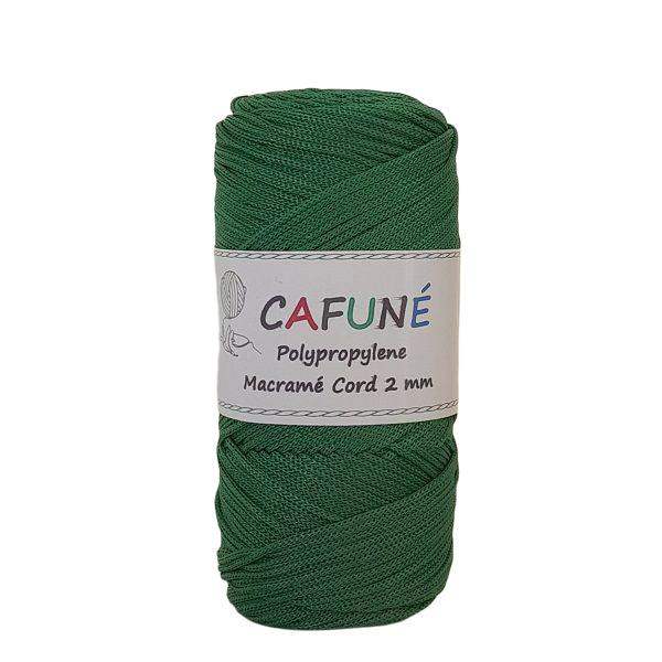 Cafuné Polypropyleen Macrame Koord 2mm - Gras - Hobbygaren