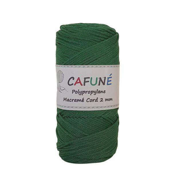 Cafuné Polypropyleen Macrame Koord 2mm - Gras - Hobbygaren