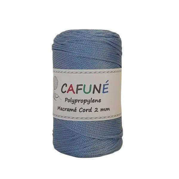 Cafuné Polypropyleen Macrame Koord 2mm -Licht Blauw - Hobbygaren