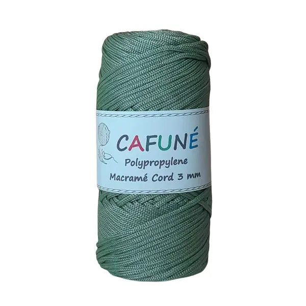 cafune propyleen koord 3mm appel van hobbygaren.nl