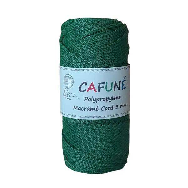 Polypropyleen Macrame Koord 3mm-Gras - Hobbygaren