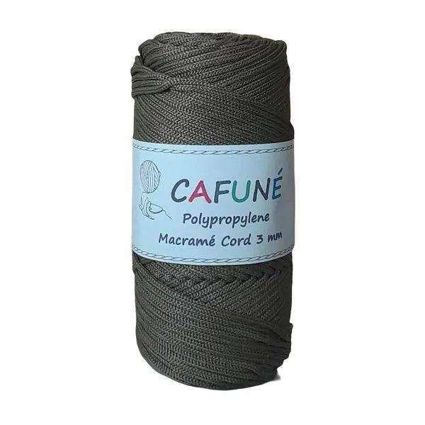 Polypropyleen Macrame Koord 3mm-Kaki - Hobbygaren