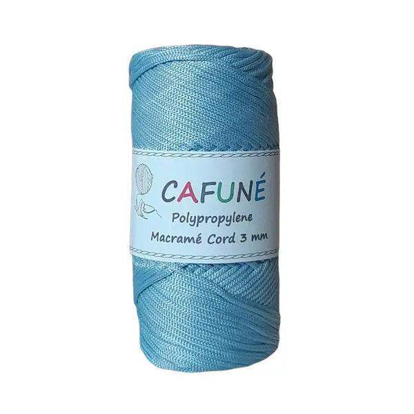 Polypropyleen Macrame Koord 3mm-Licht Blauw - Hobbygaren