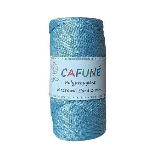 Polypropyleen Macrame Koord 3mm-Licht Blauw - Hobbygaren