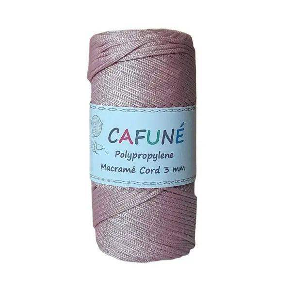 Polypropyleen Macrame Koord 3mm-Licht Roze - Hobbygaren