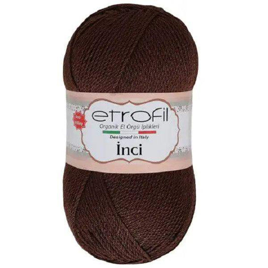 Etrofil Inci Premium Anti Pilling Garen-Bruin 70792 - Hobbygaren