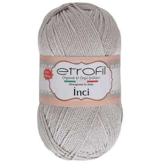 Etrofil Inci Premium Anti Pilling Garen-Licht Grijs 70998 - Hobbygaren