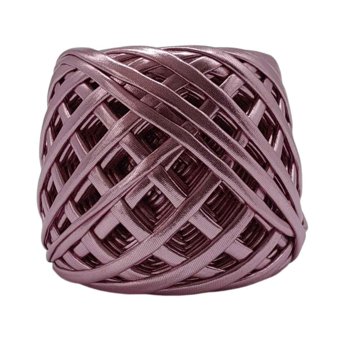 Roze Lintgaren Metaliclook van Cafuné. Verkrijgbaar bij hobbygaren.nl