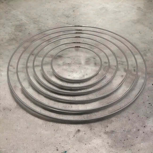 Metalen Ringen Set voor dromenvanger van 6 stuks, perfect voor levensbomen, dromenvangers, muurhangers etc.
