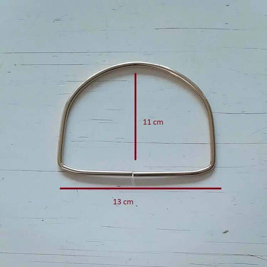 Metalen Tas Handvatten - D-Vorm - Goud - Hobbygaren