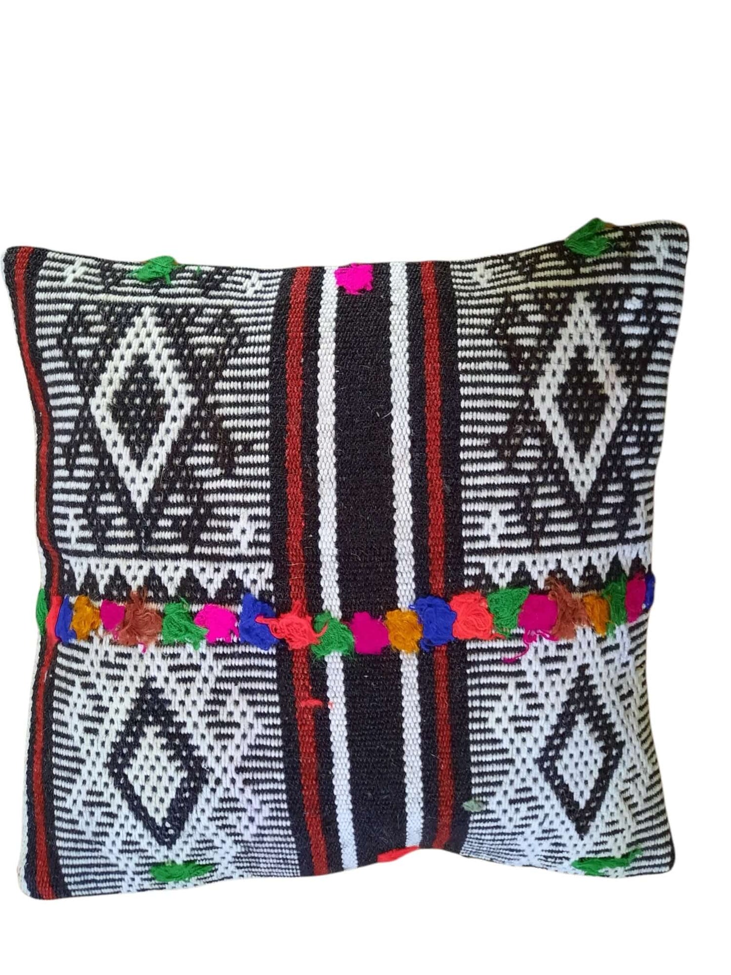 Vintage kelim kussenhoes 40x40, Authentiek