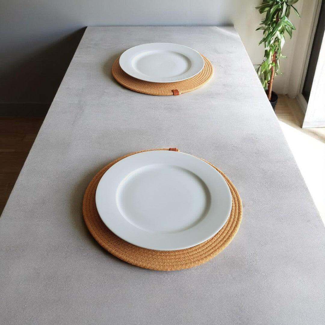 Placemats Oker - 32cm Ø - Hobbygaren