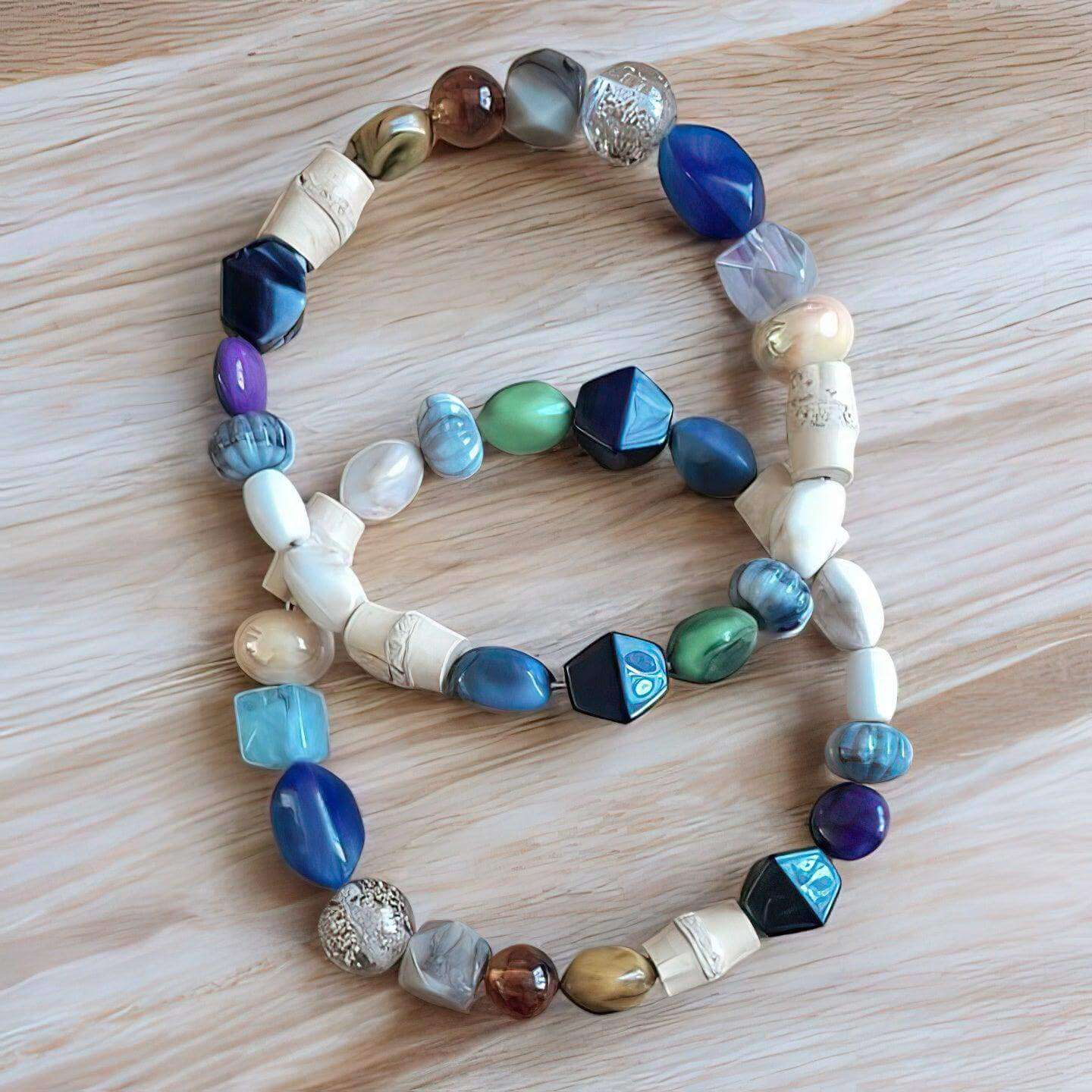 tashengels van acryl kralen. rond verkrijgbaar bij hobbygaren