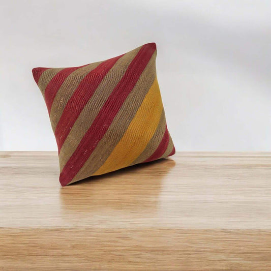 Vintage Kelim Kussenhoes -40x40 cm -20 - Hobbygaren