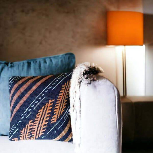 Vintage Kelim Kussenhoes -40x40 cm -5 - Hobbygaren