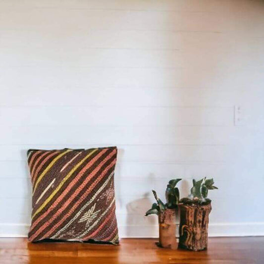 Vintage Kelim Kussenhoes -40x40 cm -13 - Hobbygaren