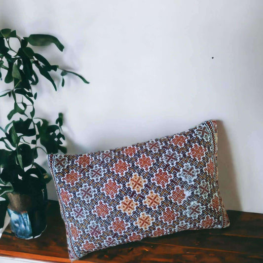 Vintage Kelim Kussenhoes-40X60 cm -14 - Hobbygaren