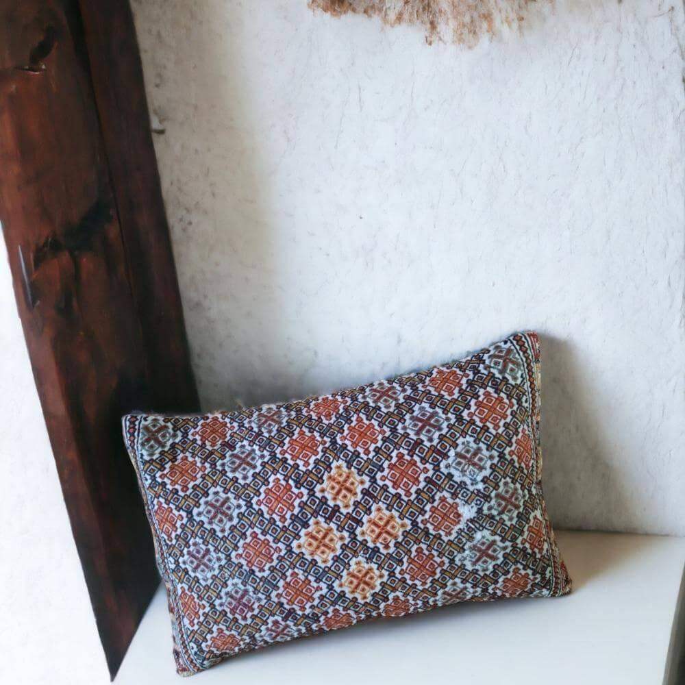 Vintage Kelim Kussenhoes-40X60 cm -14 - Hobbygaren